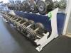 Set of 10 pairs of dumbells, starting at 20lbs upto 65lbs (870lbs) including 2 level rack Atlantis - 7