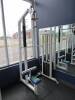 Weight Machine w/ plates, Lateral pull down Elie Sports #23 w/ Handle Accessory