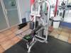 Life Fitness Weight Machine w/Plates, Side Lateral Machine, Ser#31673 - 12