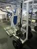 Weight Machine w/ free weights, Standup Power Sqat Elie Sports#33 w/ (6) 45lb YRC, (2) 25lb Iron Weider & (2) 5lb YRC - 7