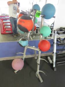 Balloon Rack includes a set of 6 Balloons