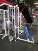 Atlantis Weight Machine with Plates (6) W/Handle Accessories (Multi Station Crossover) - 7