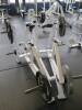 Atlantis Weight Machine w/free weights, Seated Rowing, w/ (4) 45lb Iron Weights Thor, Standard, Hampton & Olympia - 3