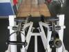Atlantis Weight Machine w/free weights, Seated Rowing, w/ (4) 45lb Iron Weights Thor, Standard, Hampton & Olympia - 9