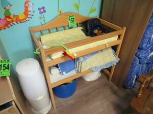 Changing Table including diaper disposal (Contents Not Included)